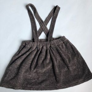 Zara Girls Suspender Skirt